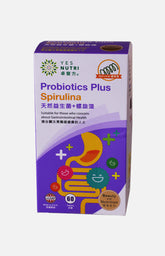 卓營方天然益生菌+螺旋藻 (60片)