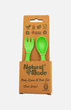 Natural Made - 嬰兒小匙及叉子套裝初階