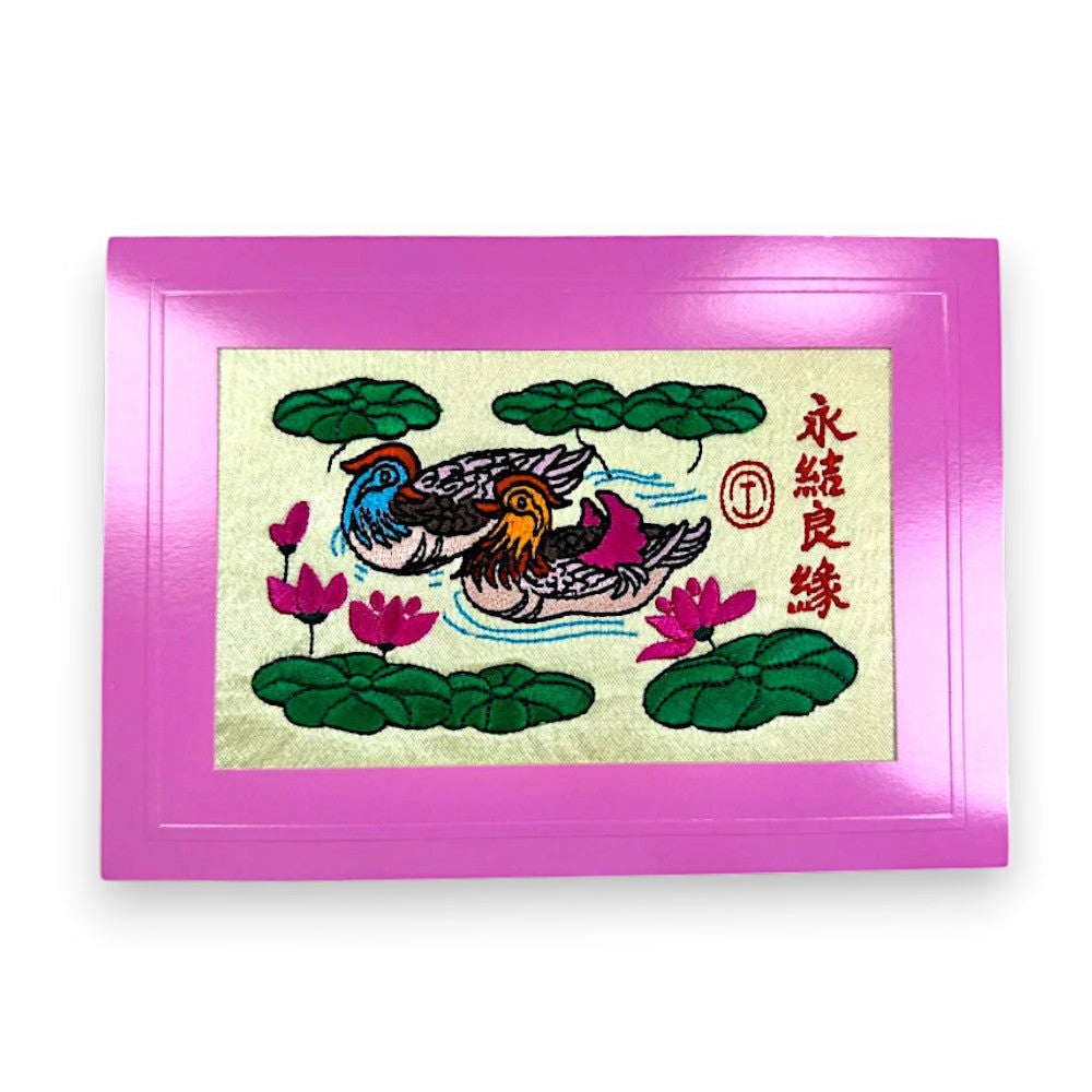 JERRY & ASSOCIATES 「永結良緣」刺繡賀咭