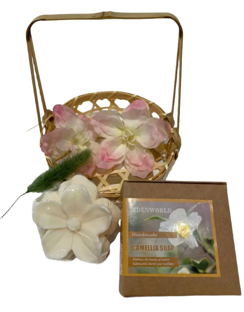伊甸園山茶花手工皂 (花樣)