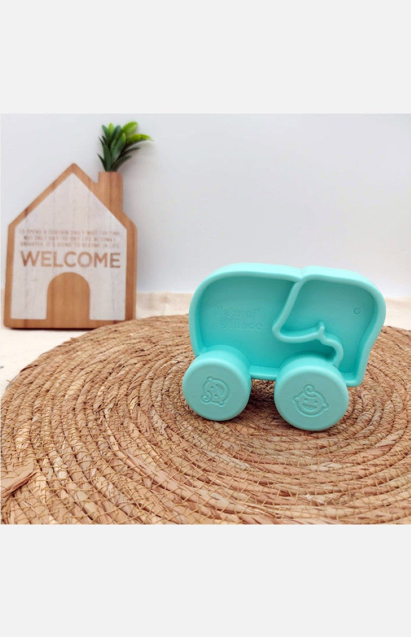 Natural Made - Baby Animal Toy Car (elephant)