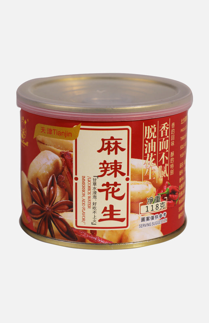 長城牌麻辣花生(118克)