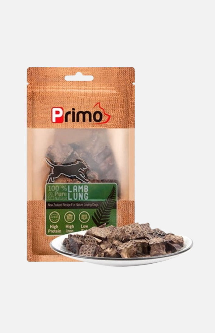 Primo 新蘭風乾羊肺粒 (適合狗隻)