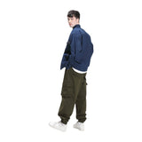 藍色牛仔外套