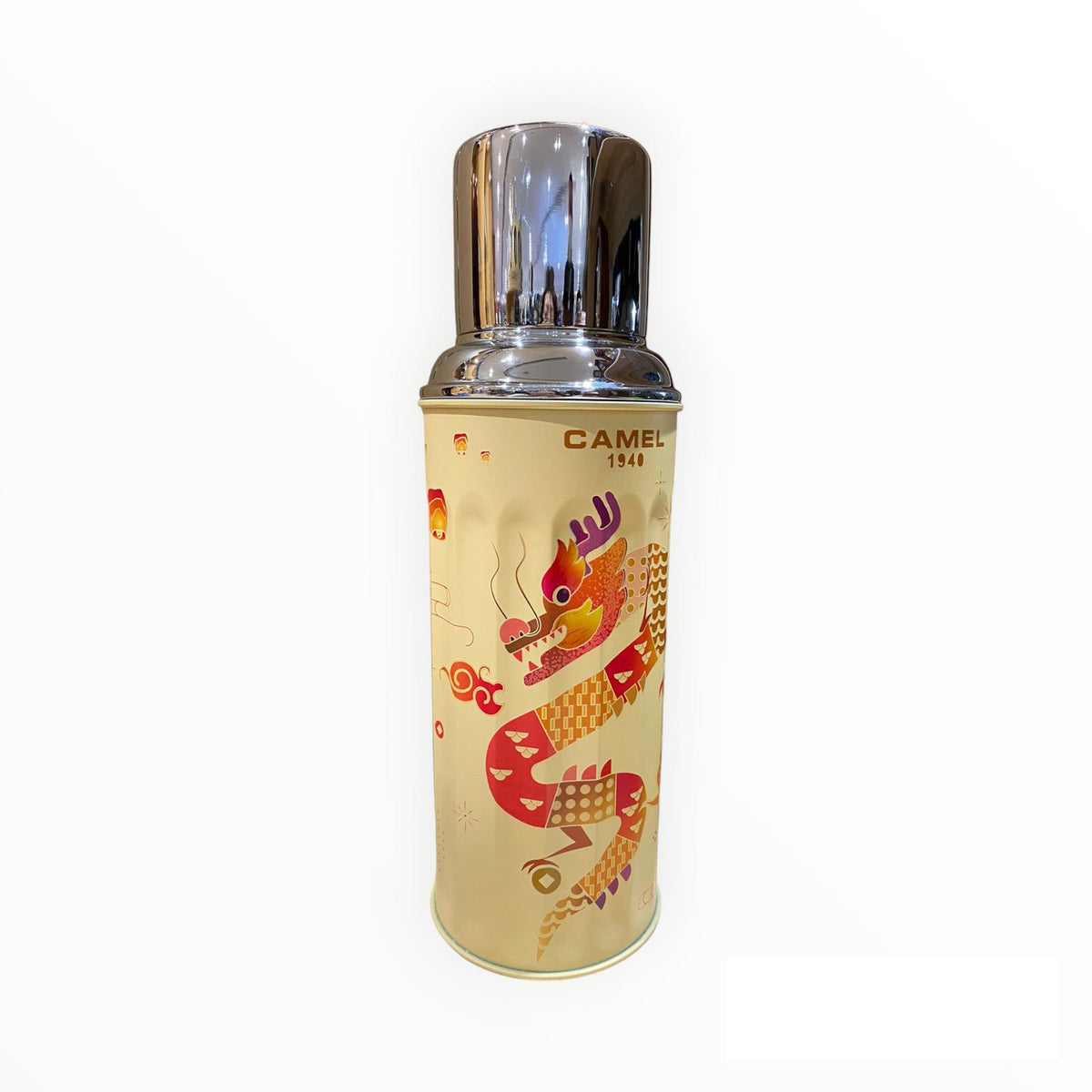 駱駝0.45L(1.0磅)真空防漏扭蓋水壺122DR(龍年限量版)