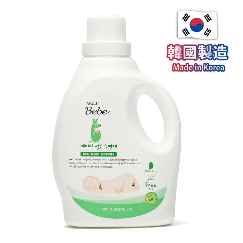 MULTIBEBE - 嬰幼兒柔順劑 1800ML