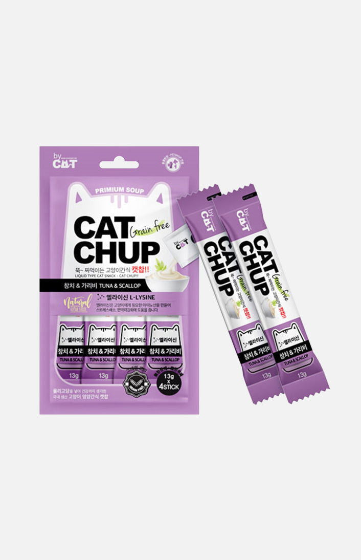 CAT CHUP Cats Snack (Tuna & Scallop) 13g x 4packs